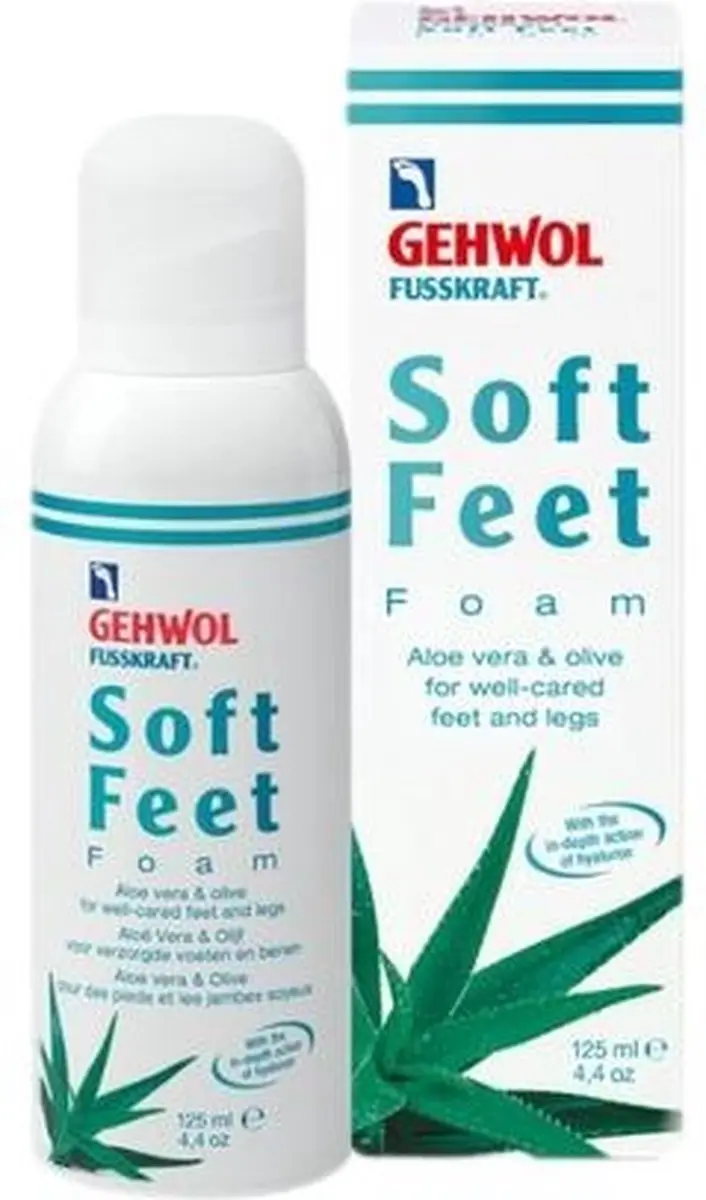 Gehwol Mousse Fusskraft Soft Feet 125ml