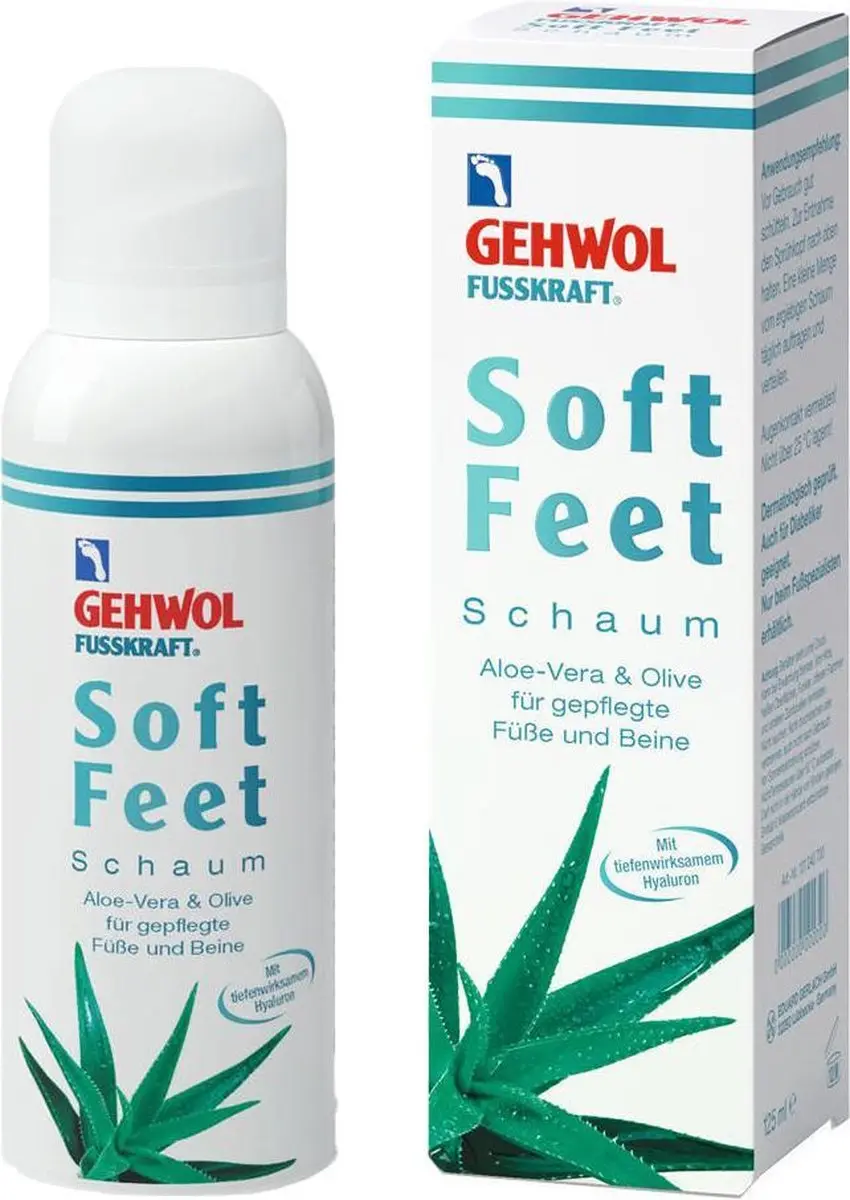 Gehwol Mousse Fusskraft Soft Feet 125ml