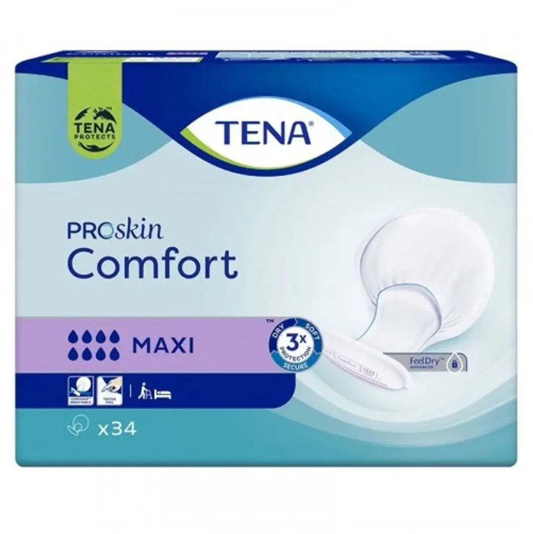 TENA Comfort Maxi - 34 Stuks