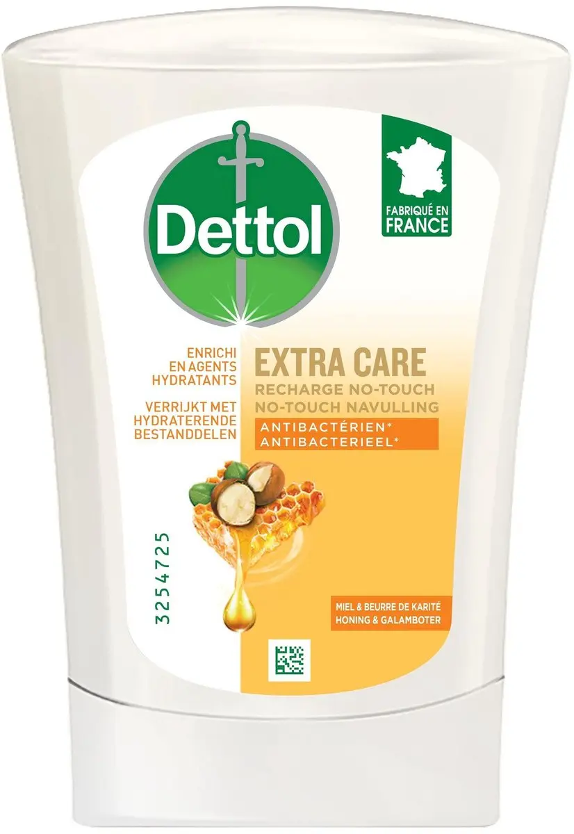 Dettol No-Touch Navulling Handzeep Honing & Galamboter 250ml