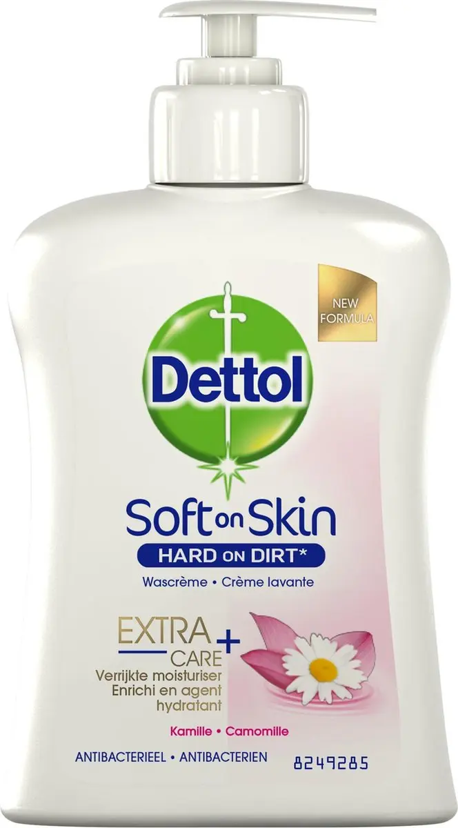 Dettol Handzeep Extra Care Lotus & Kamille 250ml - 4 Stuks
