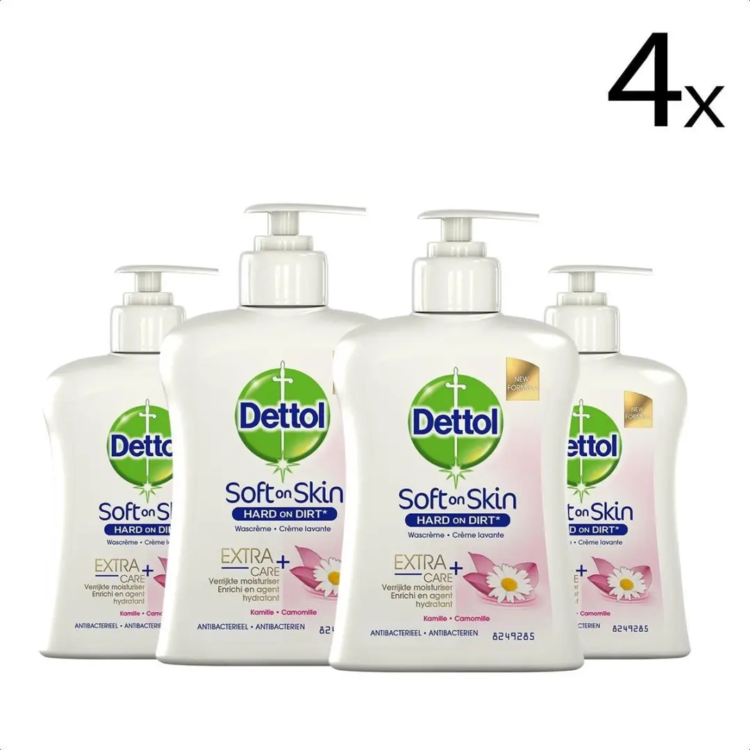Dettol Handzeep Extra Care Lotus & Kamille 250ml