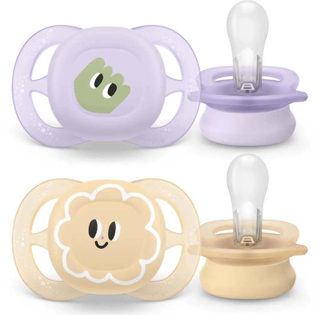 Philips Avent Ultra Start SCF075/13 Fopspenen 0-6mnd - 2 Stuks