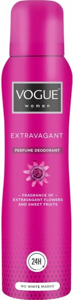 Vogue Extravagant Parfum Deodorant 150ml - afbeelding 6 van 6