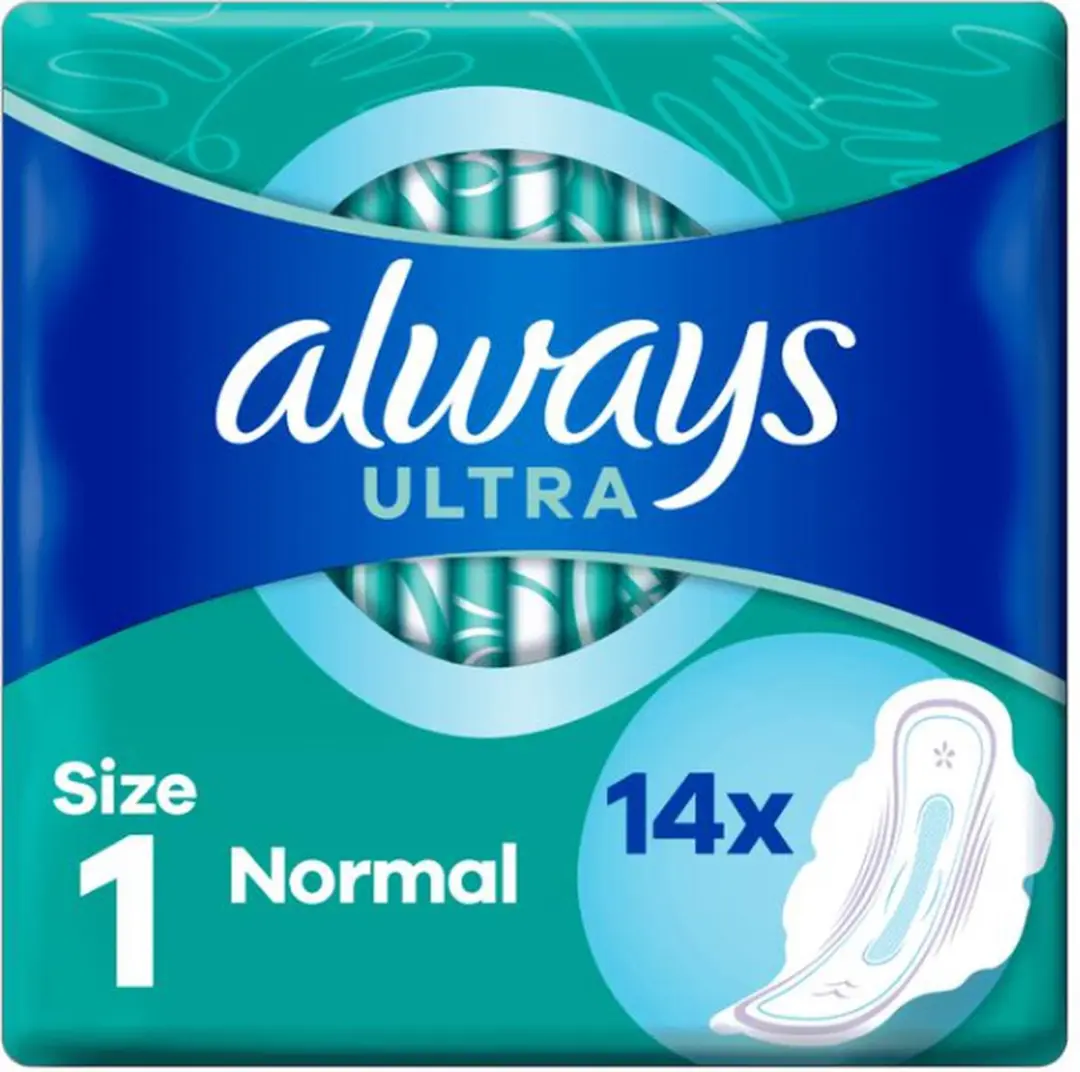 Always Ultra Maandverband Normal With Wings - 14 Stuks