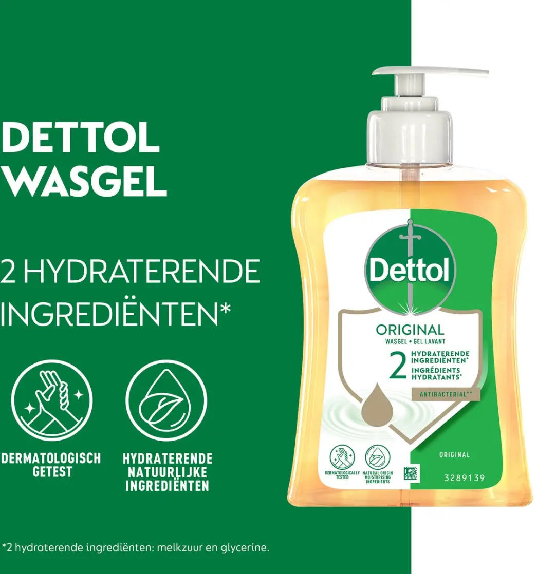 Dettol Handzeep Original 250ml - 10 Stuks