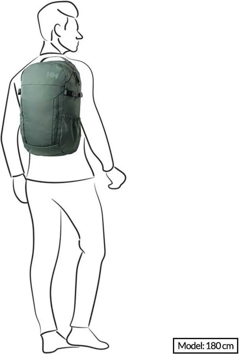 Helly Hansen Loke Backpack 25L Rugzak - 12 inch - Zwart