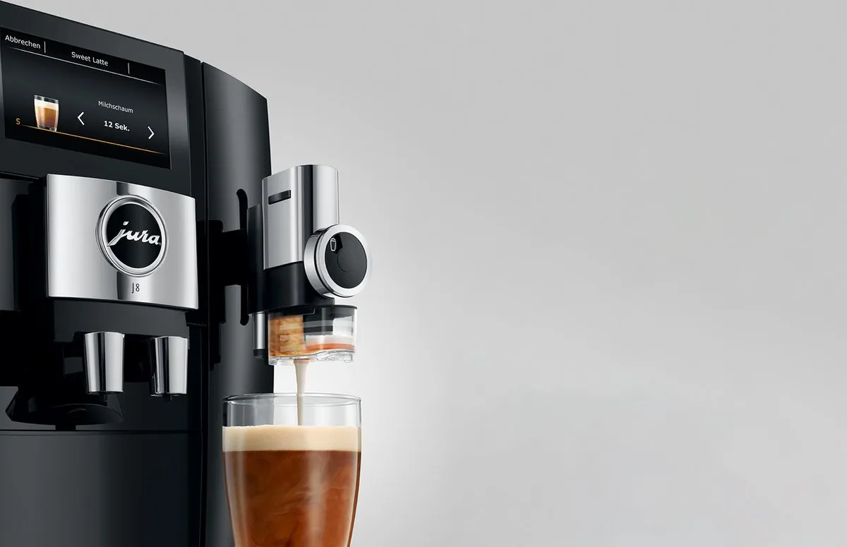 Jura J8 Piano Black Volautomatische Espressomachine - 31 Programma's