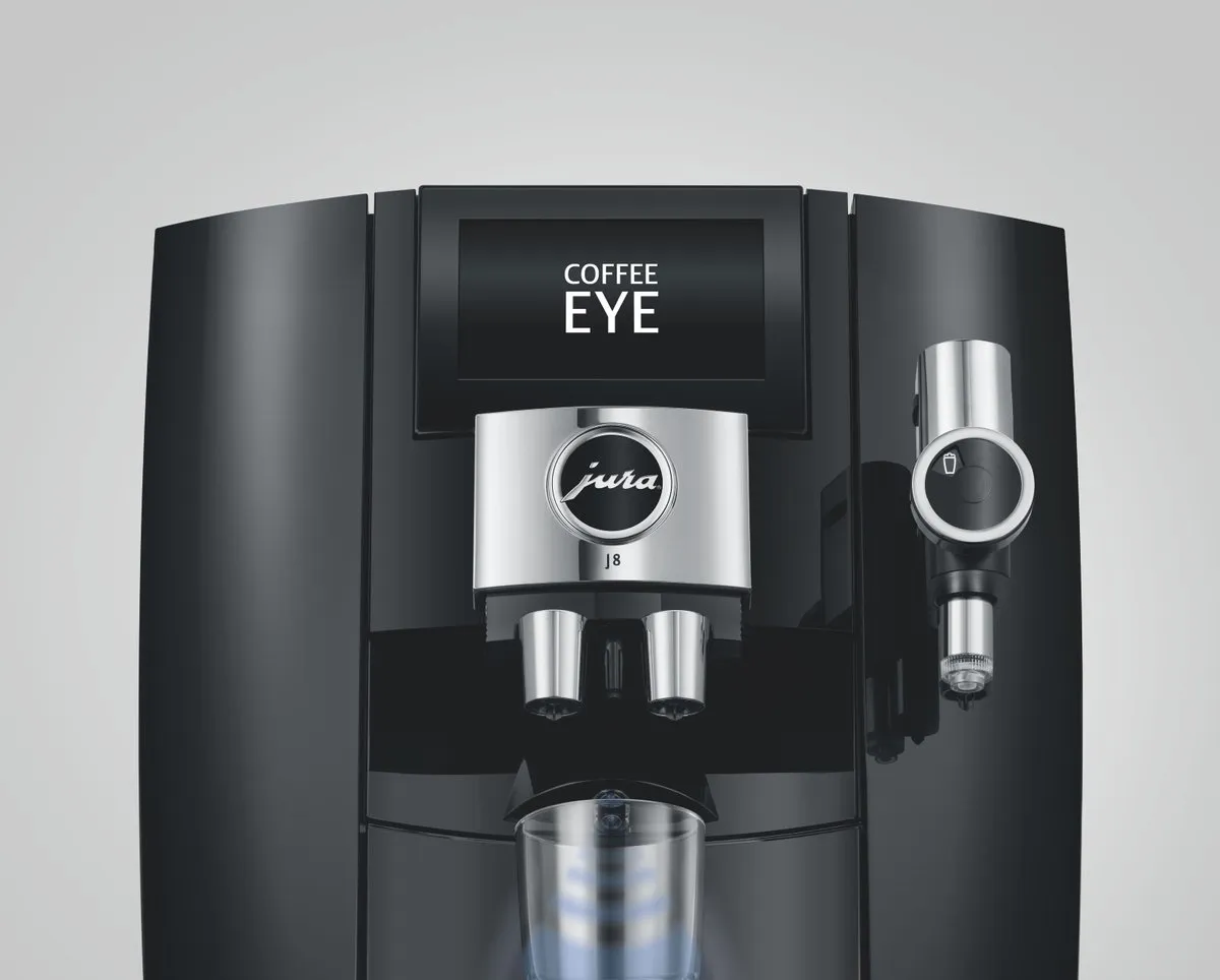 Jura J8 Piano Black Volautomatische Espressomachine - 31 Programma's
