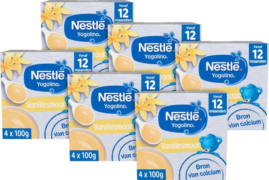 Nestlé Yogolino Vanille Babytoetje 24 Stuks