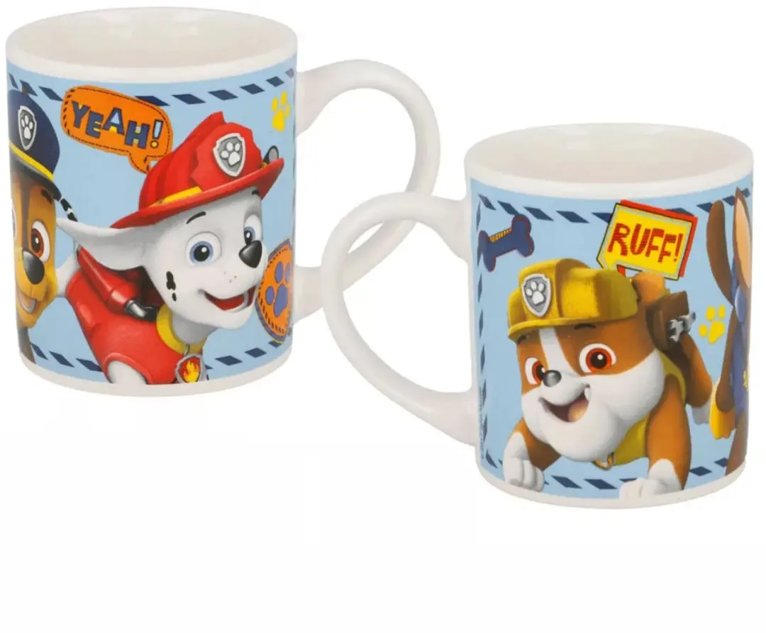 PAW Patrol Porseleinen Cadeauset 3-delig - Blauw Gemengd