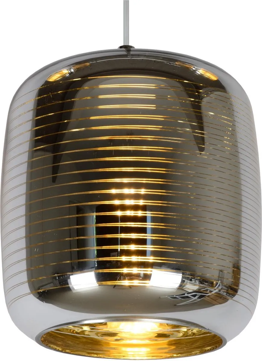 Lucide ERYN Hanglamp 3xE27 - Chroom - afbeelding 3 van 6
