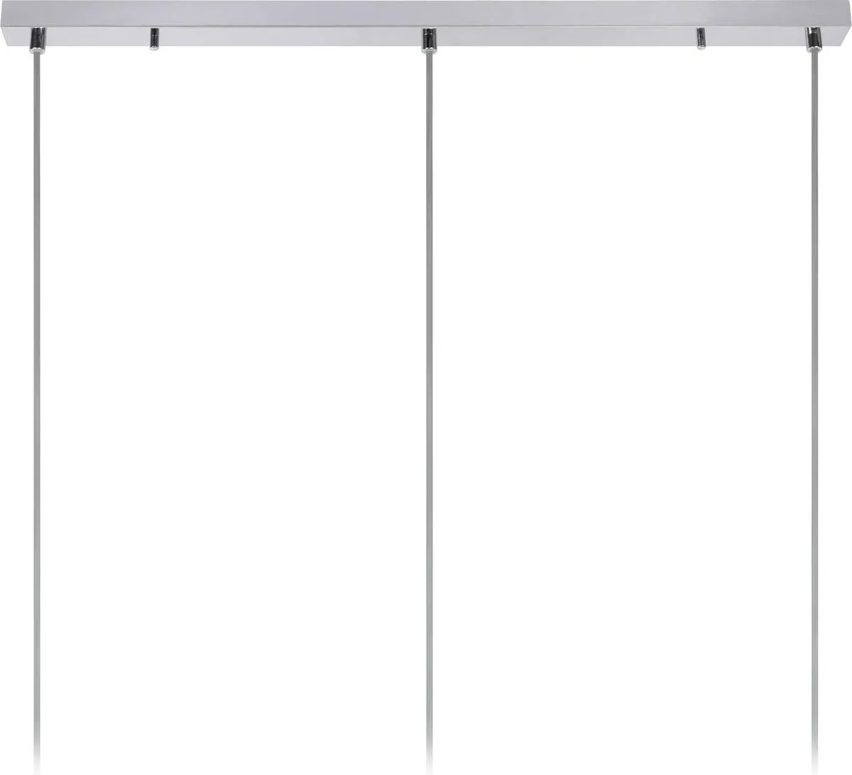 Lucide ERYN Hanglamp 3xE27 - Chroom - afbeelding 2 van 6