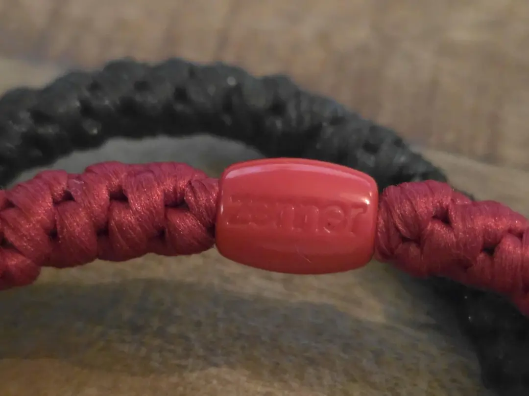 Zenner Limited Edition Stretch & Tie - 2 Haarelastieken & Armbanden - Rood/Zwart