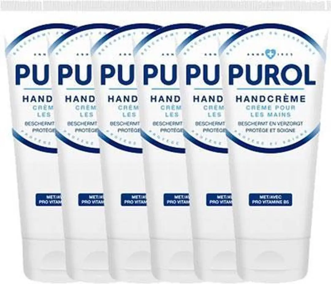 6x Purol Handcreme Tube 100 ml