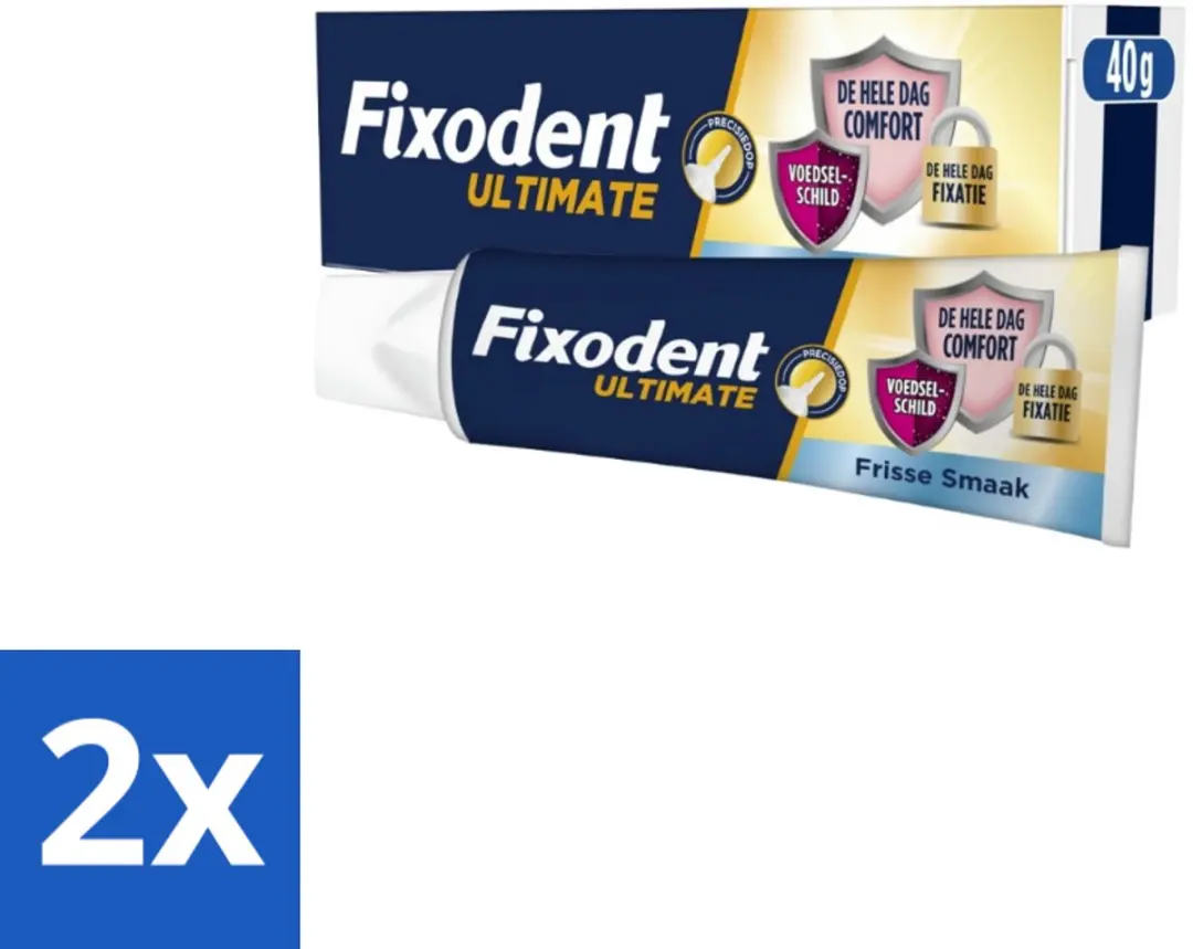 Fixodent Kleefpasta Ultimate Fresh 80g