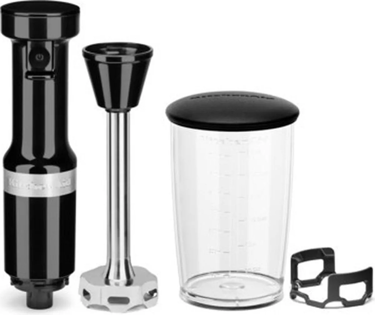 KitchenAid Classic Staafmixer 180W - 700ml - Zwart - afbeelding 6 van 6
