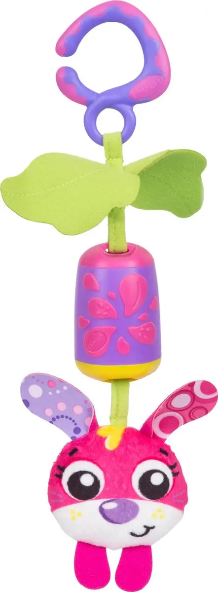 Playgro Cheeky Chime Sunny Bunny Hangspeeltje - Roze