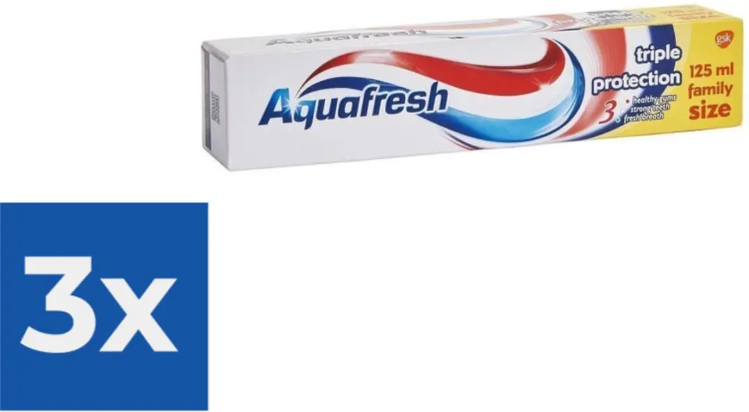 Aquafresh Triple Protection Tandpasta 375ml