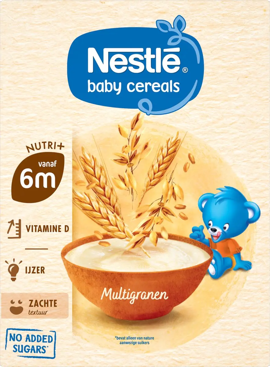 Nestlé Baby Cereals Multigranen 6+ - 9x160g