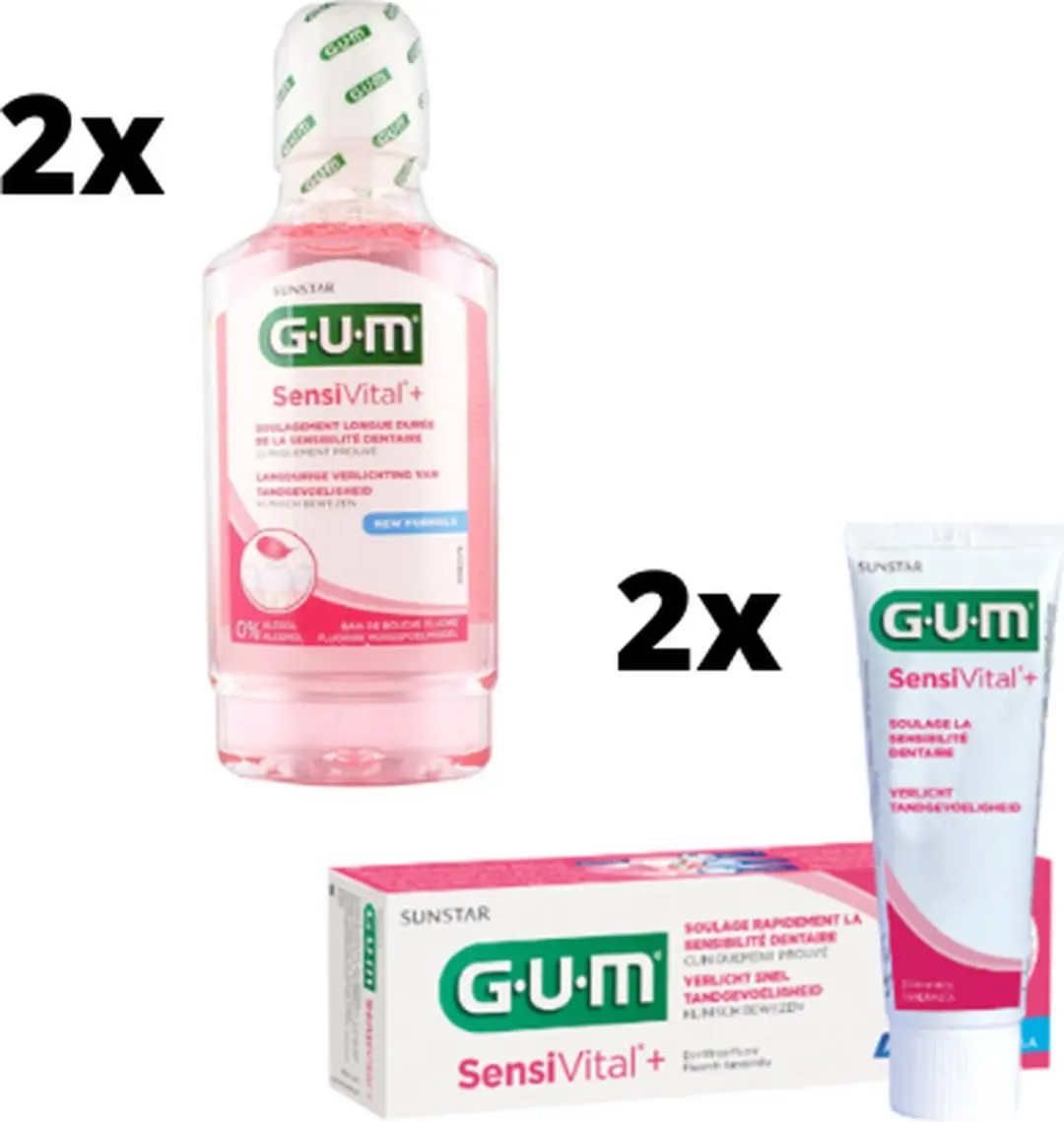 Gum SensiVital+ Voordeelverpakking