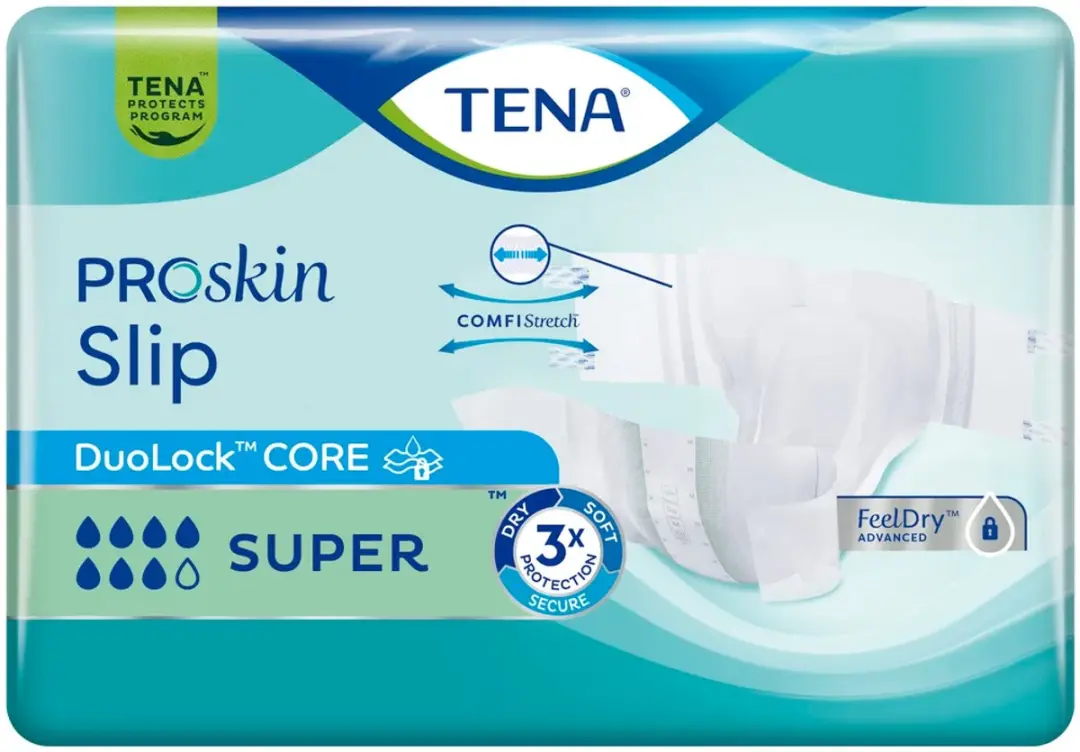 TENA Proskin Slip Super Medium - 30 Stuks