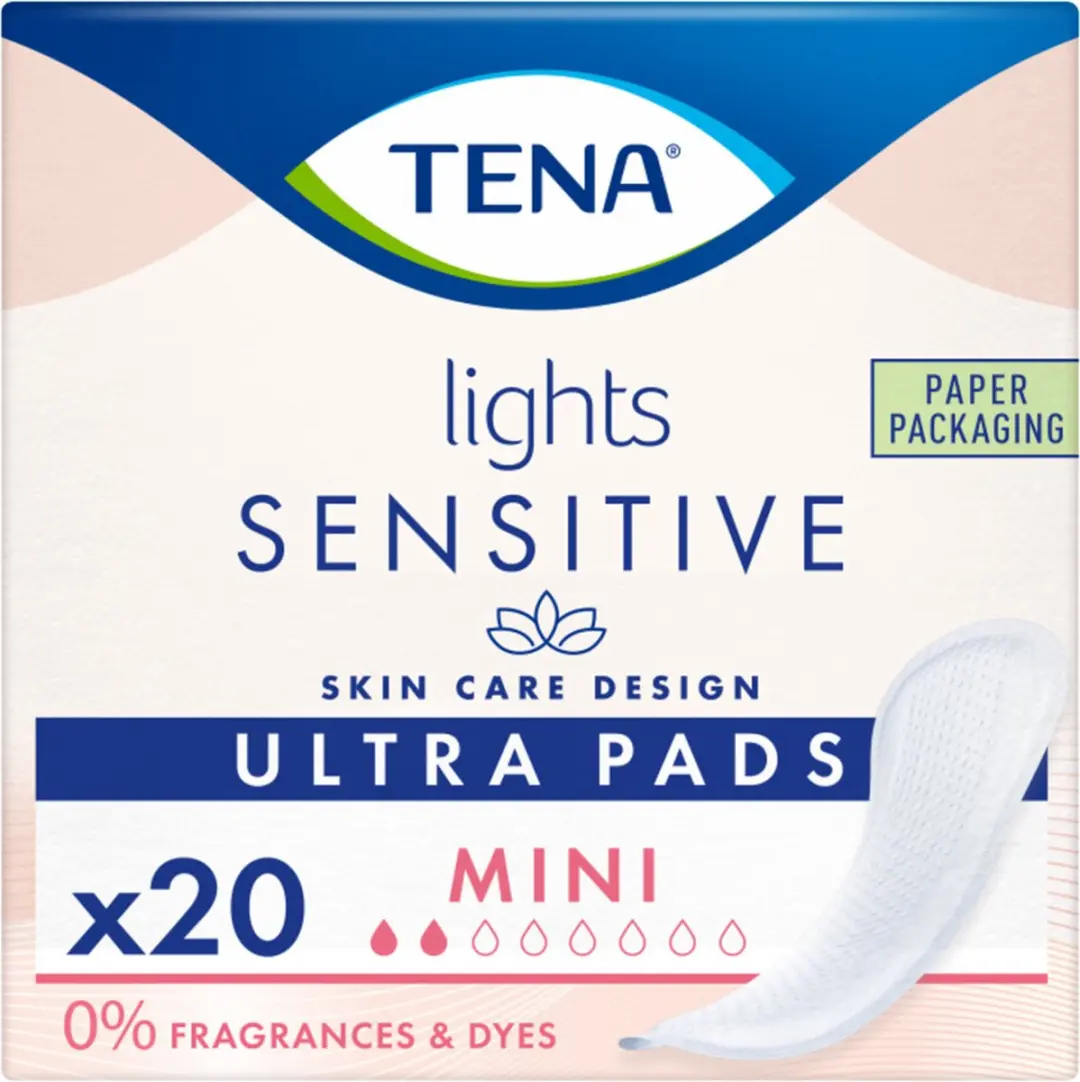 TENA Sensitive Lights Ultra Pads Mini