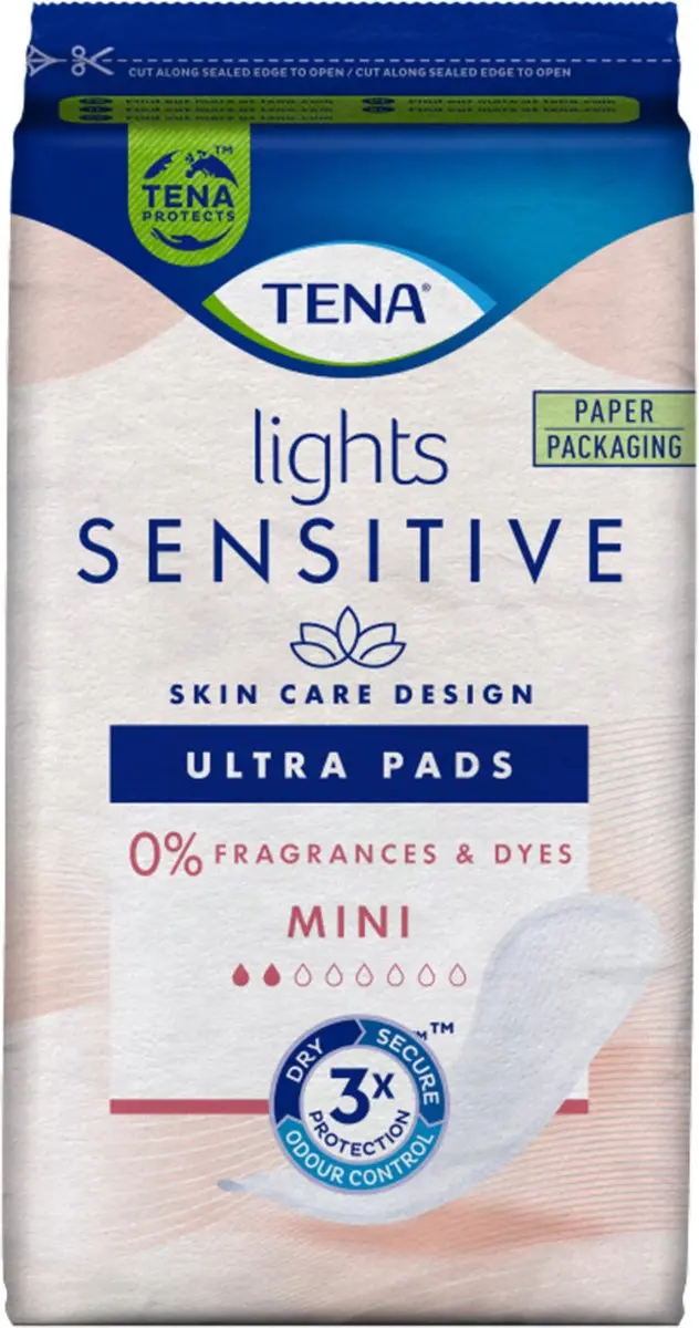 TENA Sensitive Lights Ultra Pads Mini - 20 Stuks