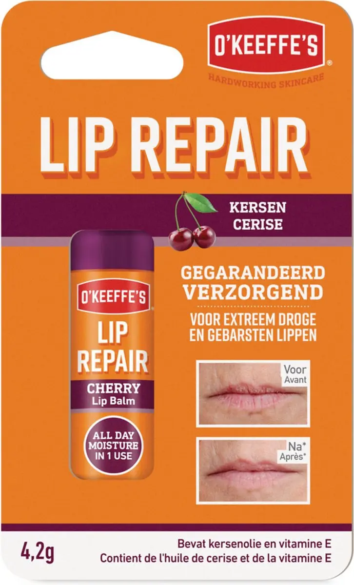 O'Keeffe's Lip Repair Cherry
