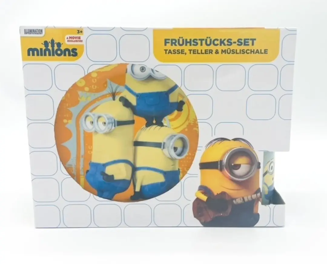 Minions Lunchset 3-delig
