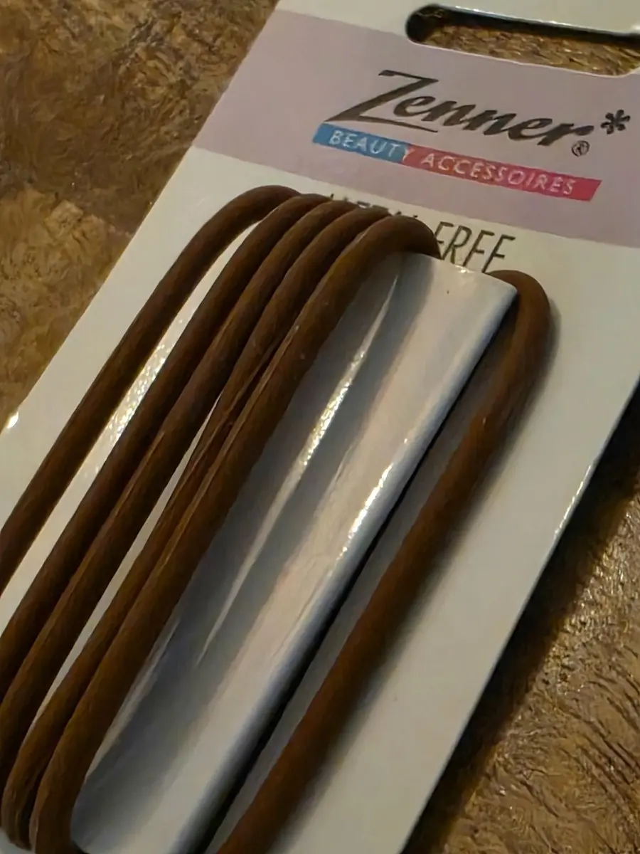 Zenner Stay In Hair Elastiekjes 6 Stuks - Bruin