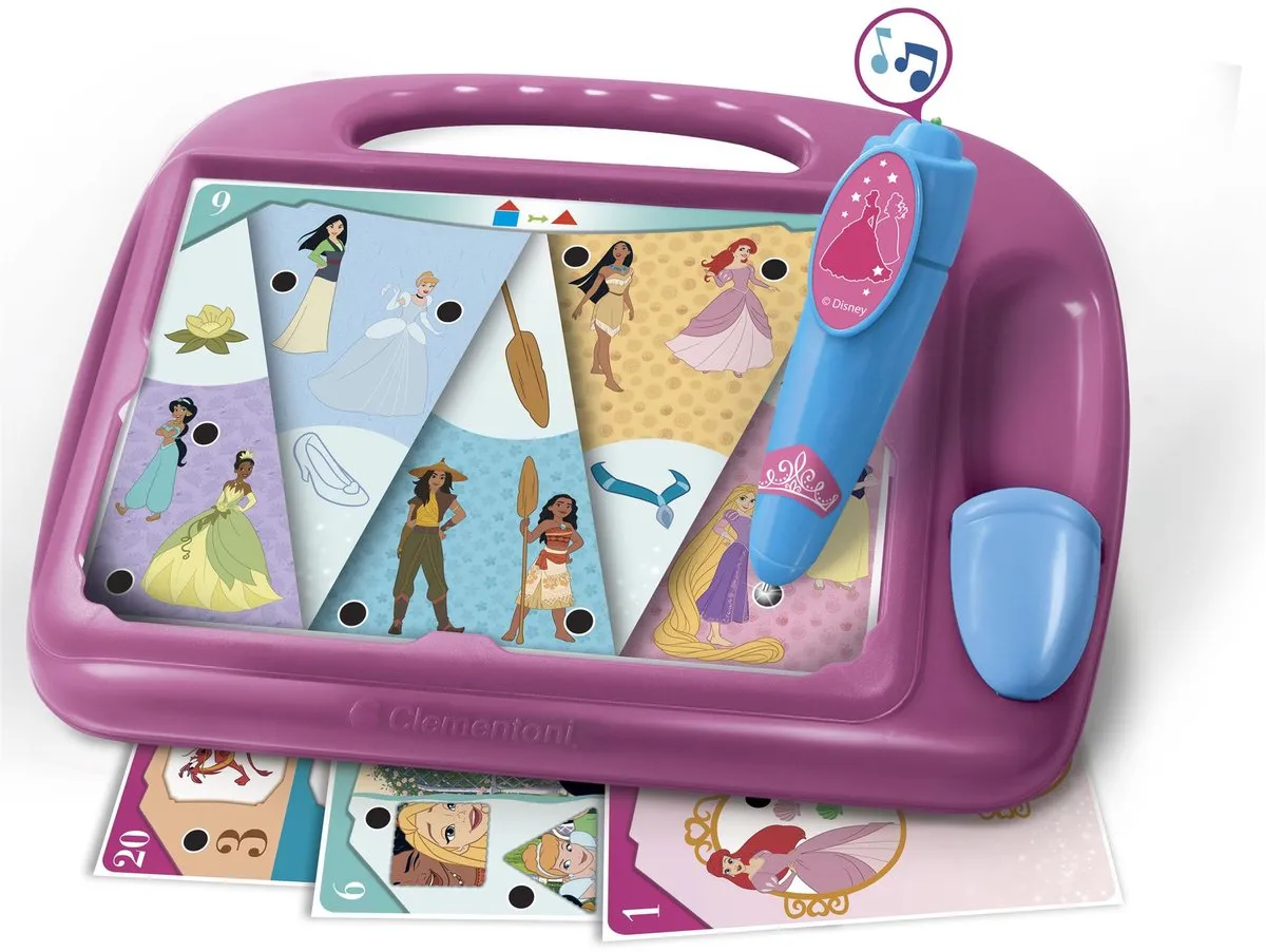 Clementoni Travel Quiz Disney Prinsessen - Educatief spel Multikleur