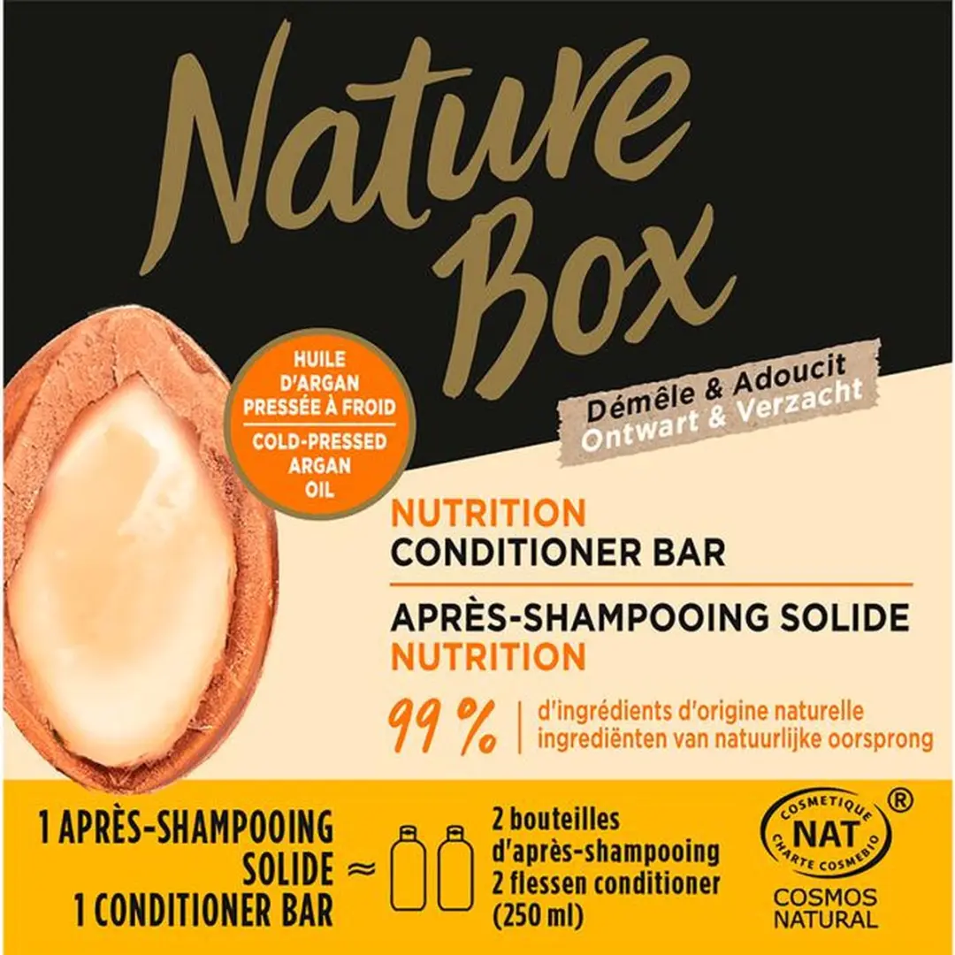 Nature Box Conditioner Bar Argan 80g