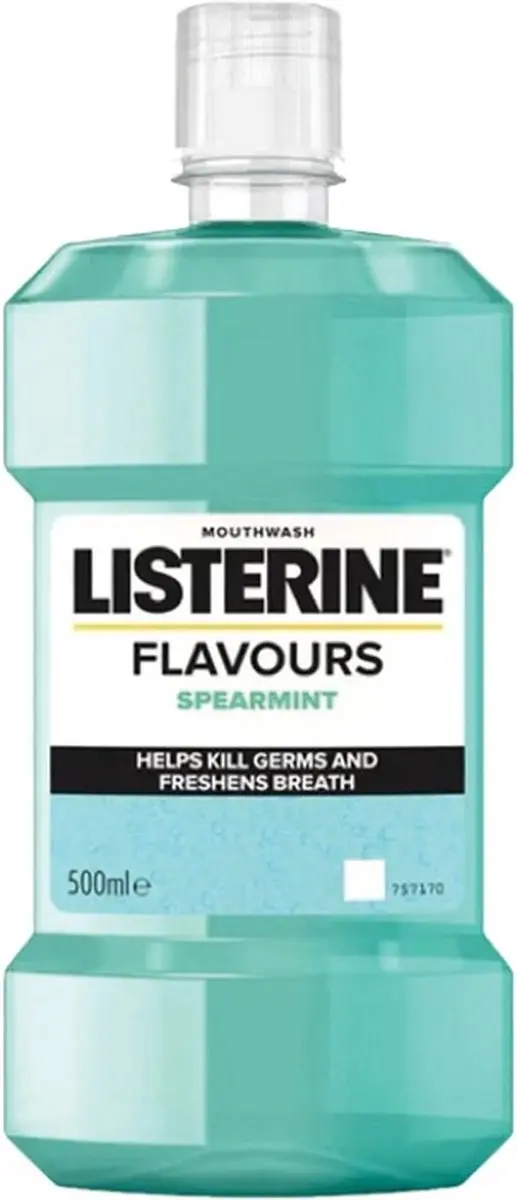 Listerine Spearmint Mondspoeling 500ml - 6 Stuks