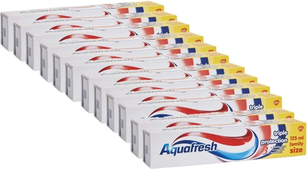 Aquafresh Triple Protection Tandpasta - 12x125ml