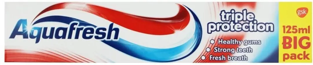 Aquafresh Triple Protection Tandpasta - 12x125ml