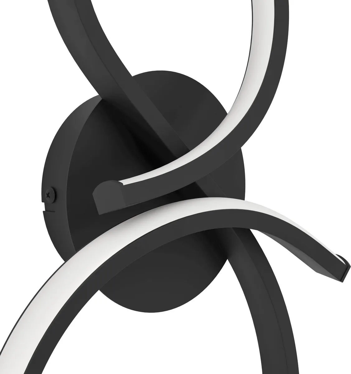 Eglo Serpins Wandlamp LED 40cm - Zwart/Wit