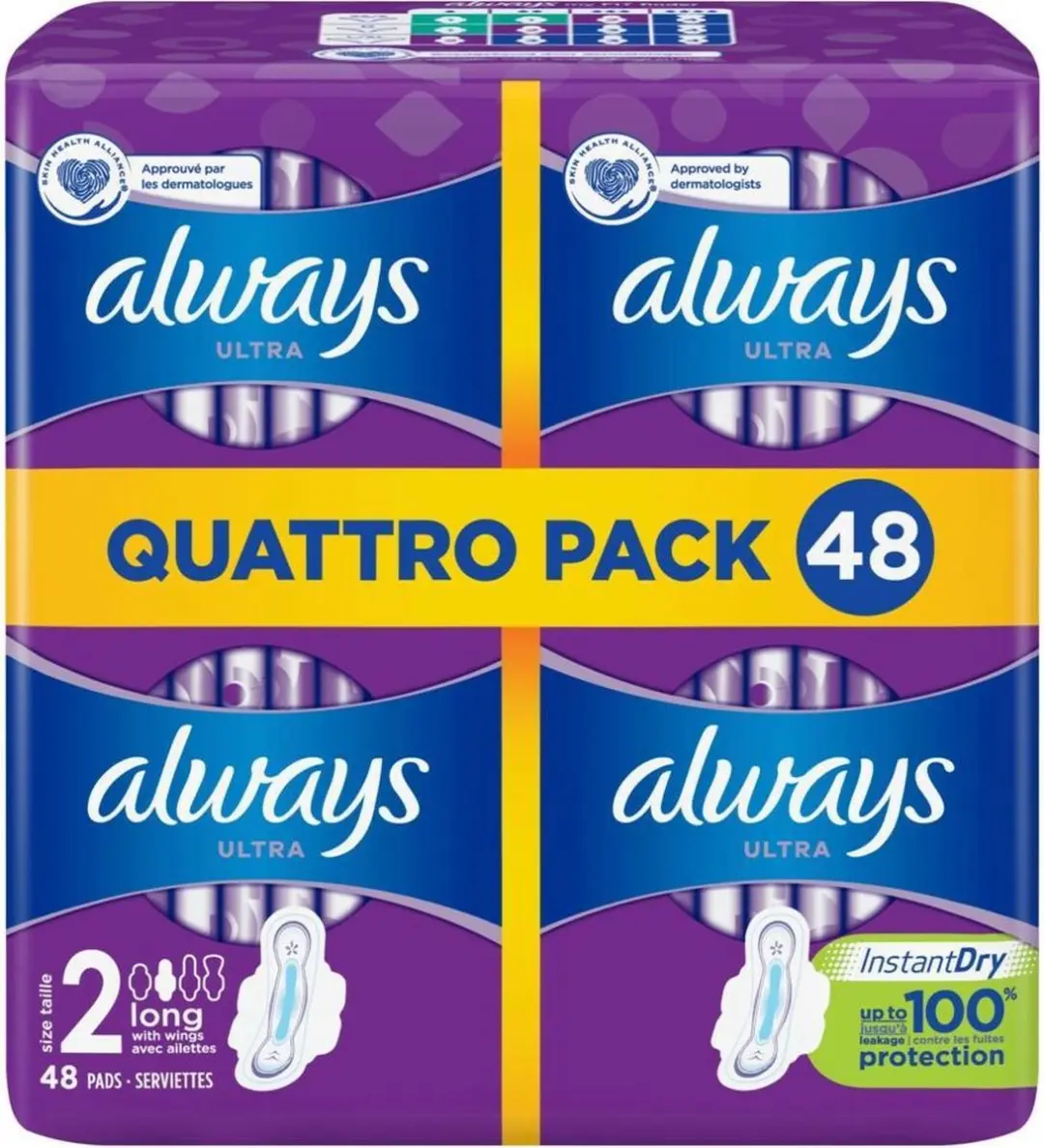 Always Ultra Maandverband 48st