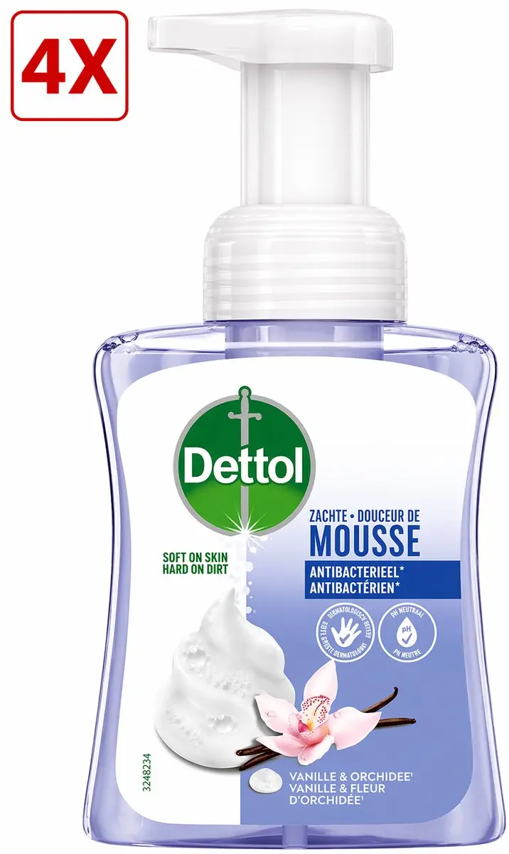 Dettol Foam Handzeep Orchidee & Vanille 250ml