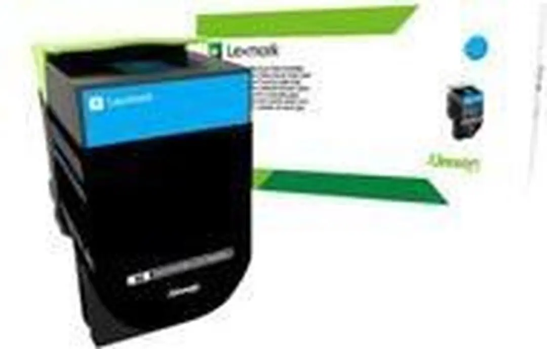 Lexmark 702HC Tonercartridge Cyaan - Origineel