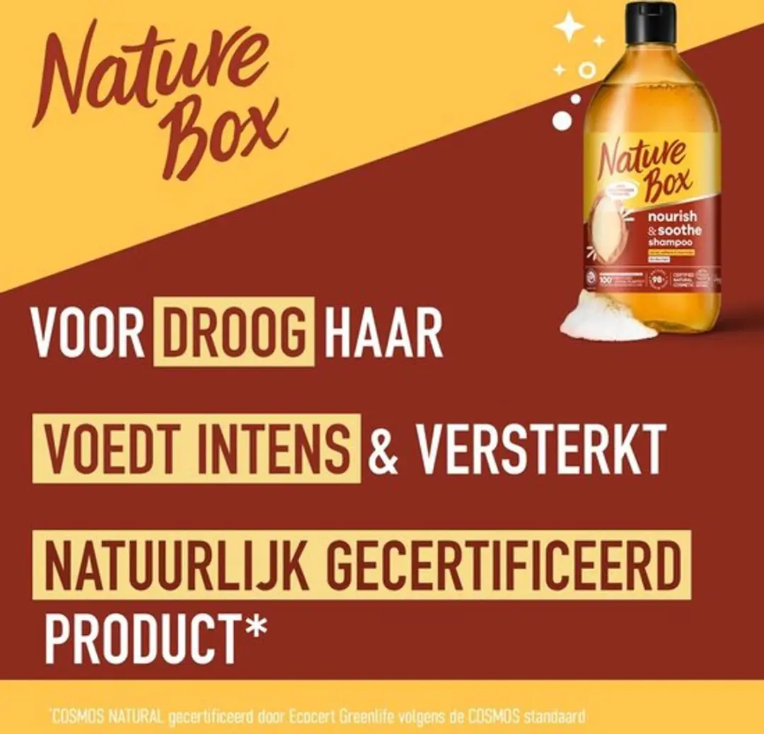 Nature Box Argan Shampoo - 6x385ml