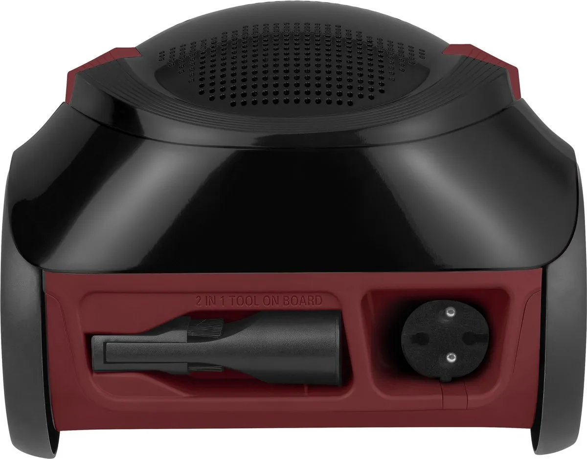 Rowenta City Space RO2669 Stofzuiger met zak - 750W - 2,5L - Zwart/Rood - afbeelding 6 van 6
