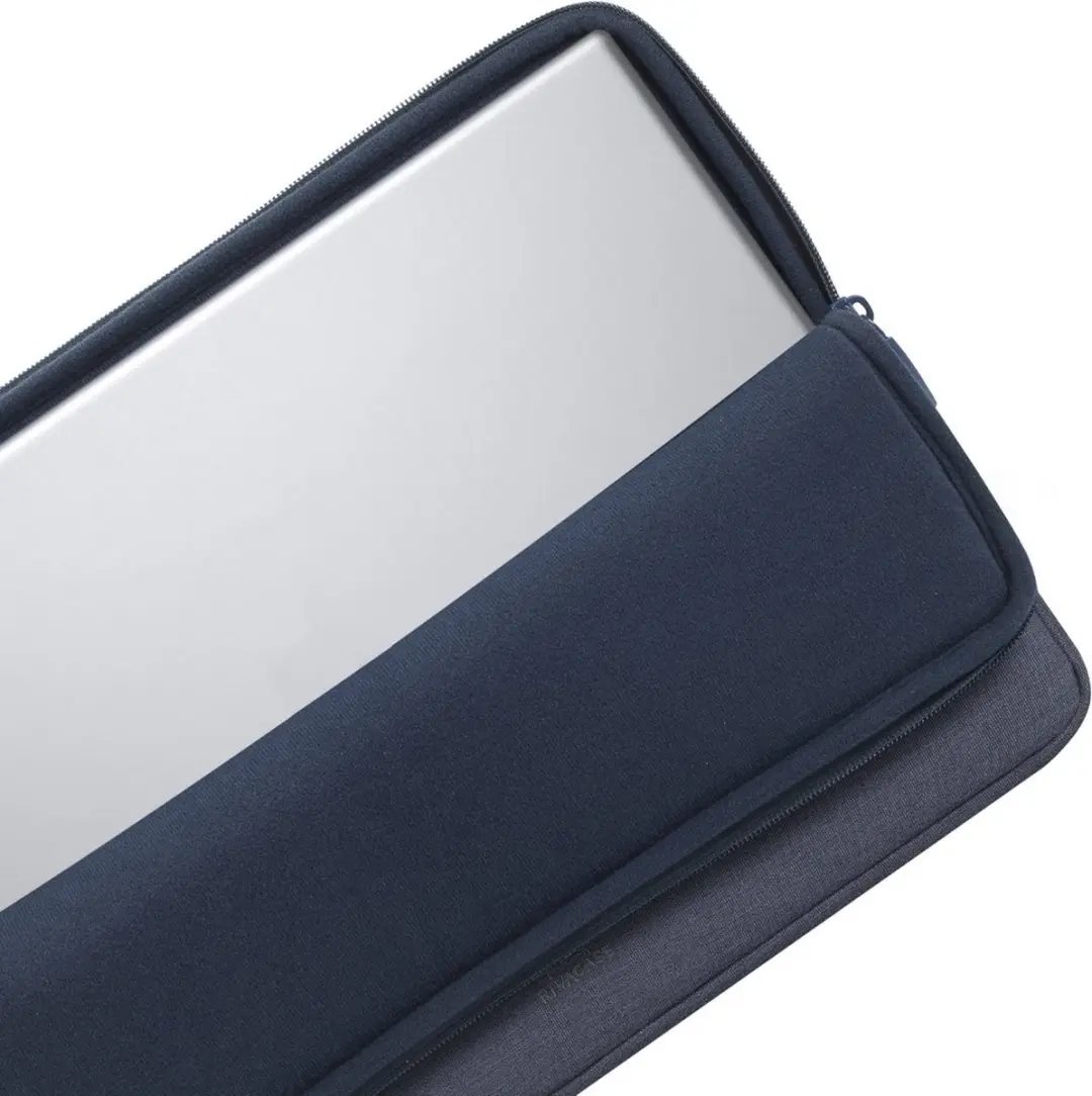 RivaCase Suzuka 13,3" Laptophoes - Blauw - afbeelding 6 van 6