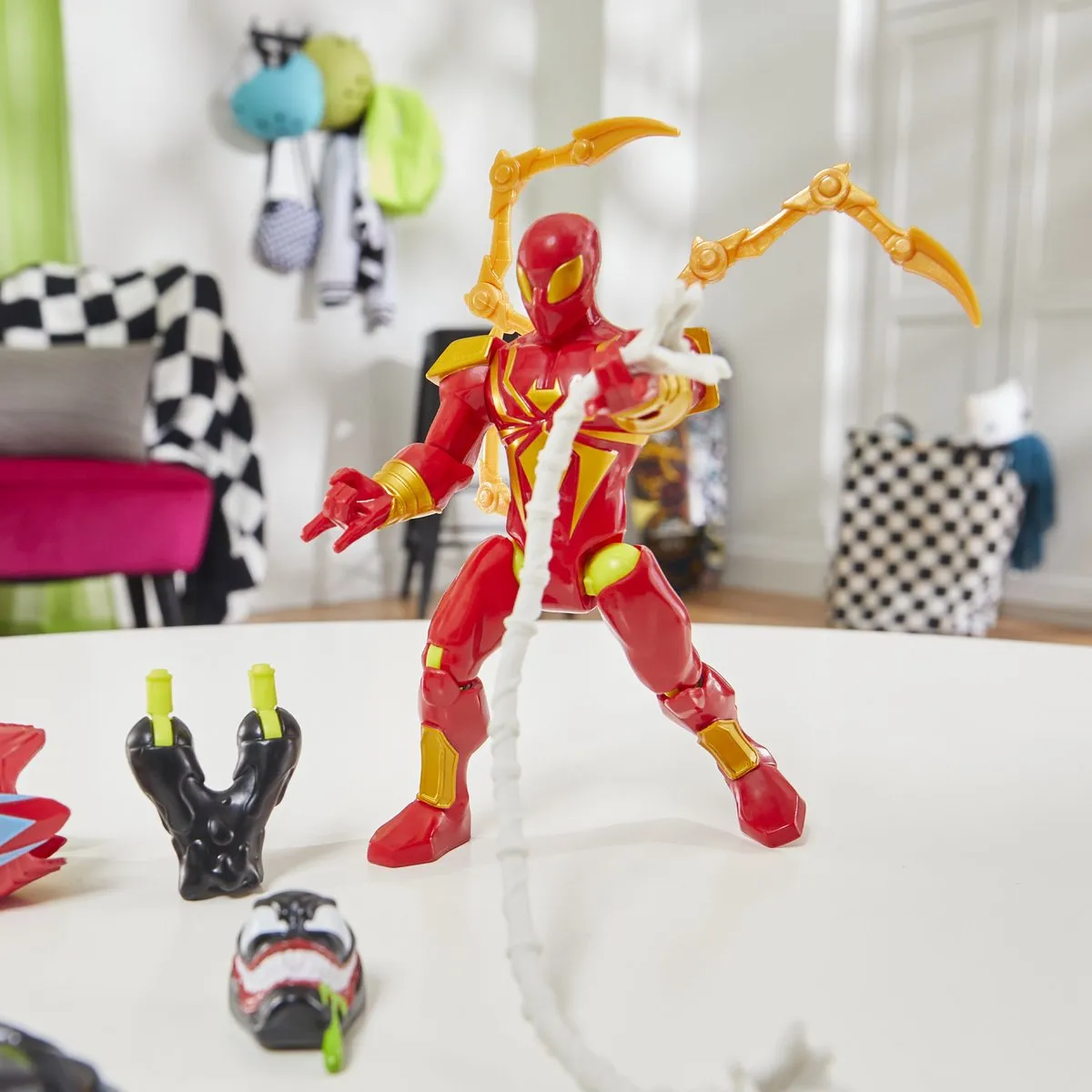 Hasbro MixMashers Spider-Man Iron Spider Actiefiguur - F92175X0