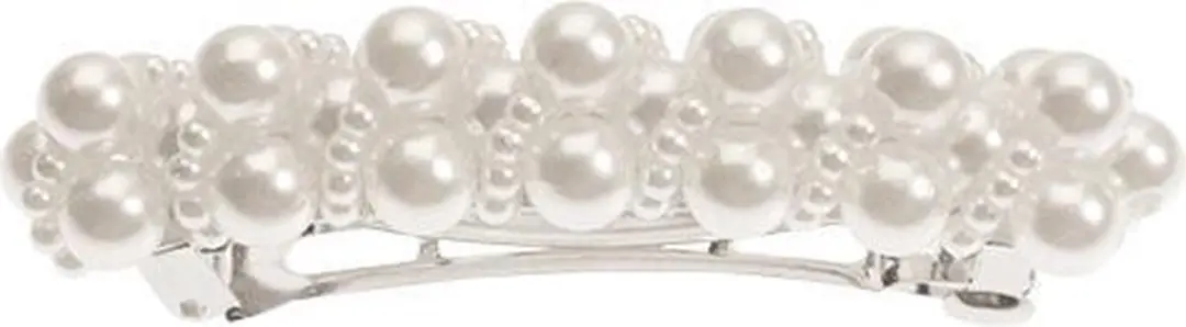 Zenner Haarclip zilver parel