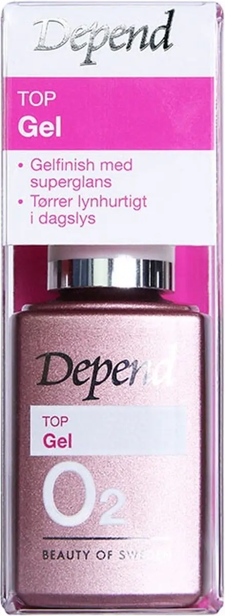 Depend Cosmetics O2 Top Gel Nagellak 8948