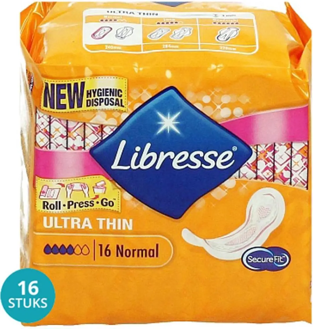 Libresse Invisible Ultra Normal Maandverband