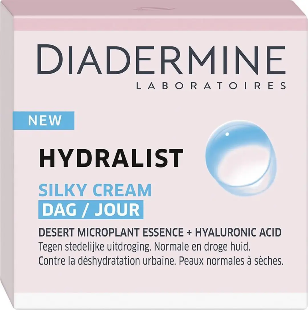 Diadermine Hydralist Silky Cream Dagcreme 50ml