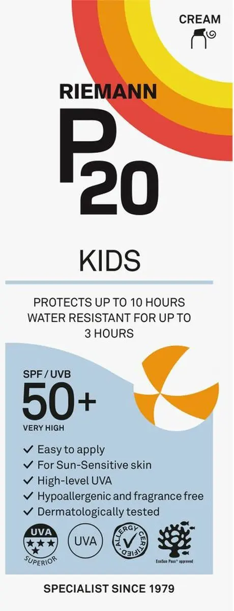 P20 Kids Zonnebrand Lotion SPF 50+ 200ml