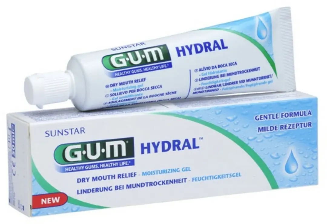 GUM Hydral Bevochtigingsgel 50ml - 3 Stuks